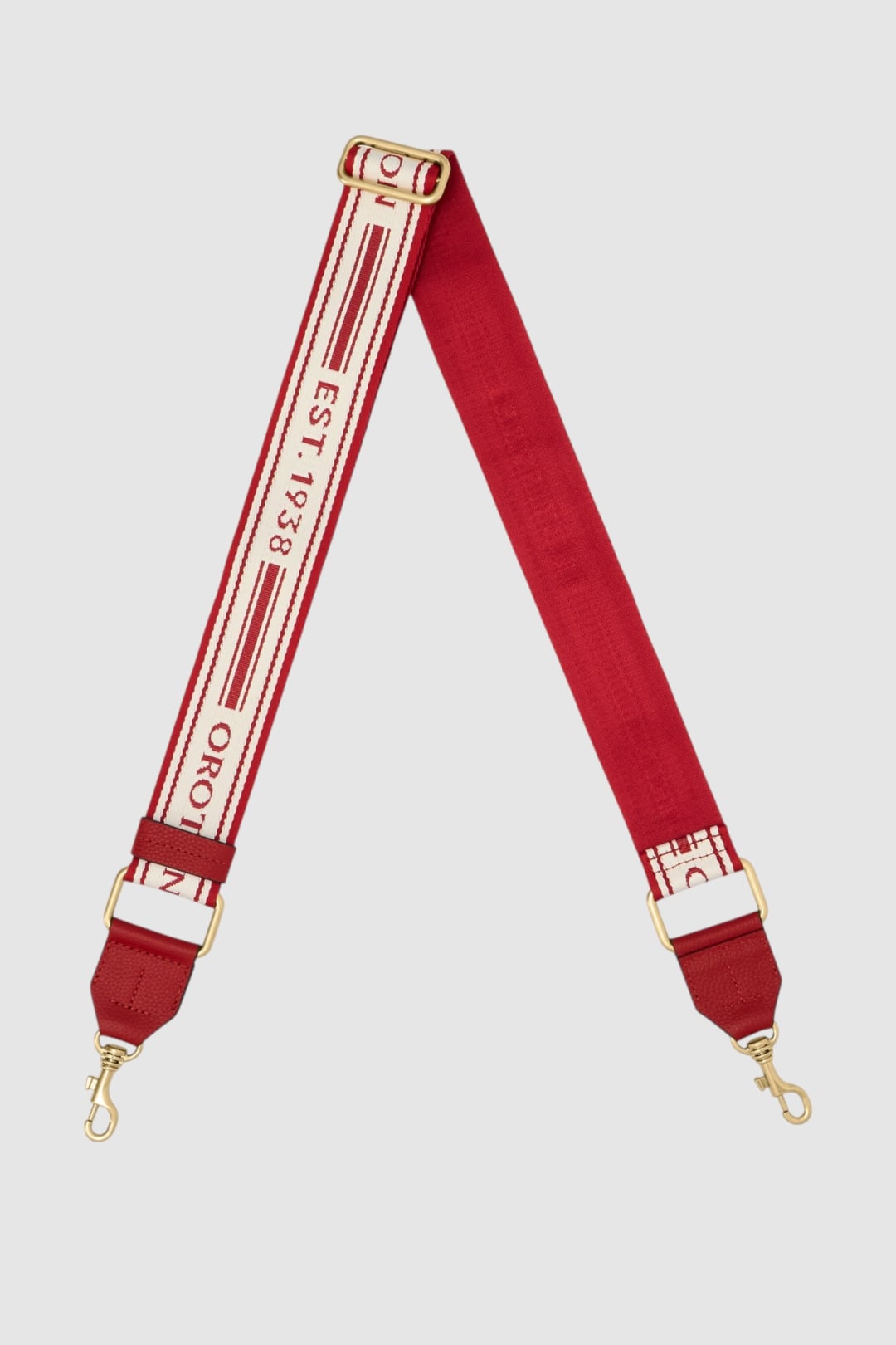 Heather Long Light Gold Webbing Strap