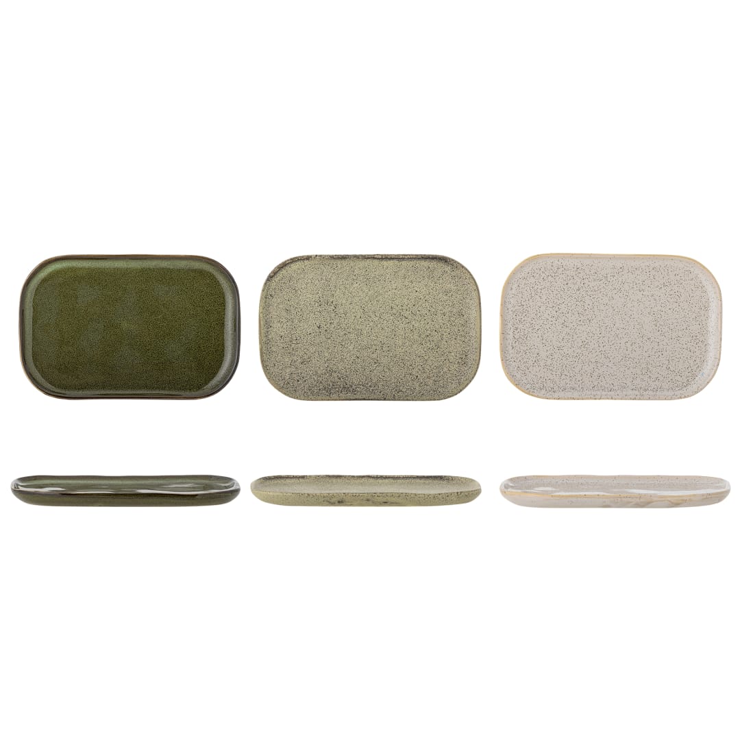 82072706 - Addison Plate, Green, Stoneware STOCK: 300