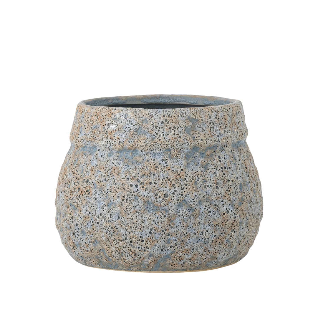 82072467 - Mayia Flowerpot, Grey, Stoneware STOCK: 61