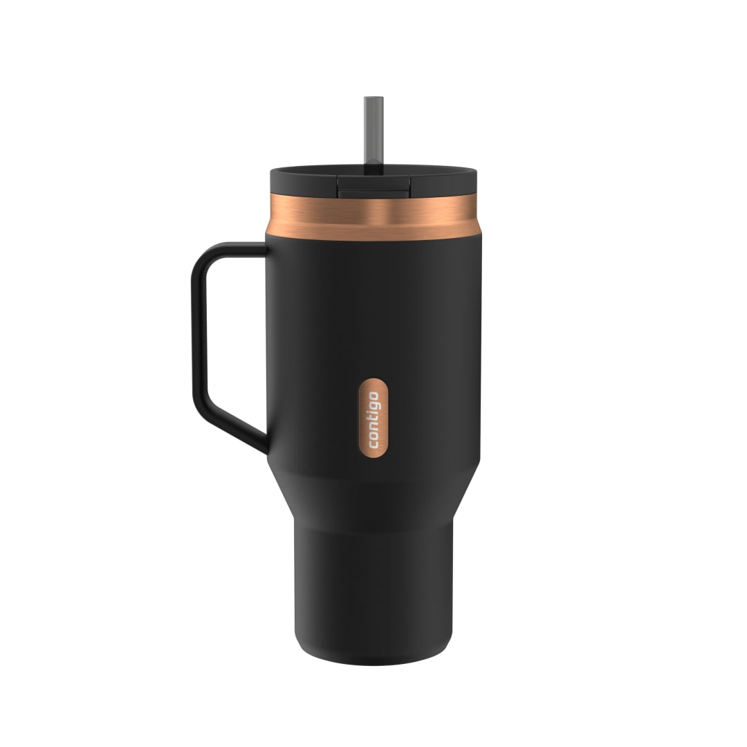 Contigo SnapSeal™ 30 oz Leakproof Travel Tumbler with Handle and Reusable Straw