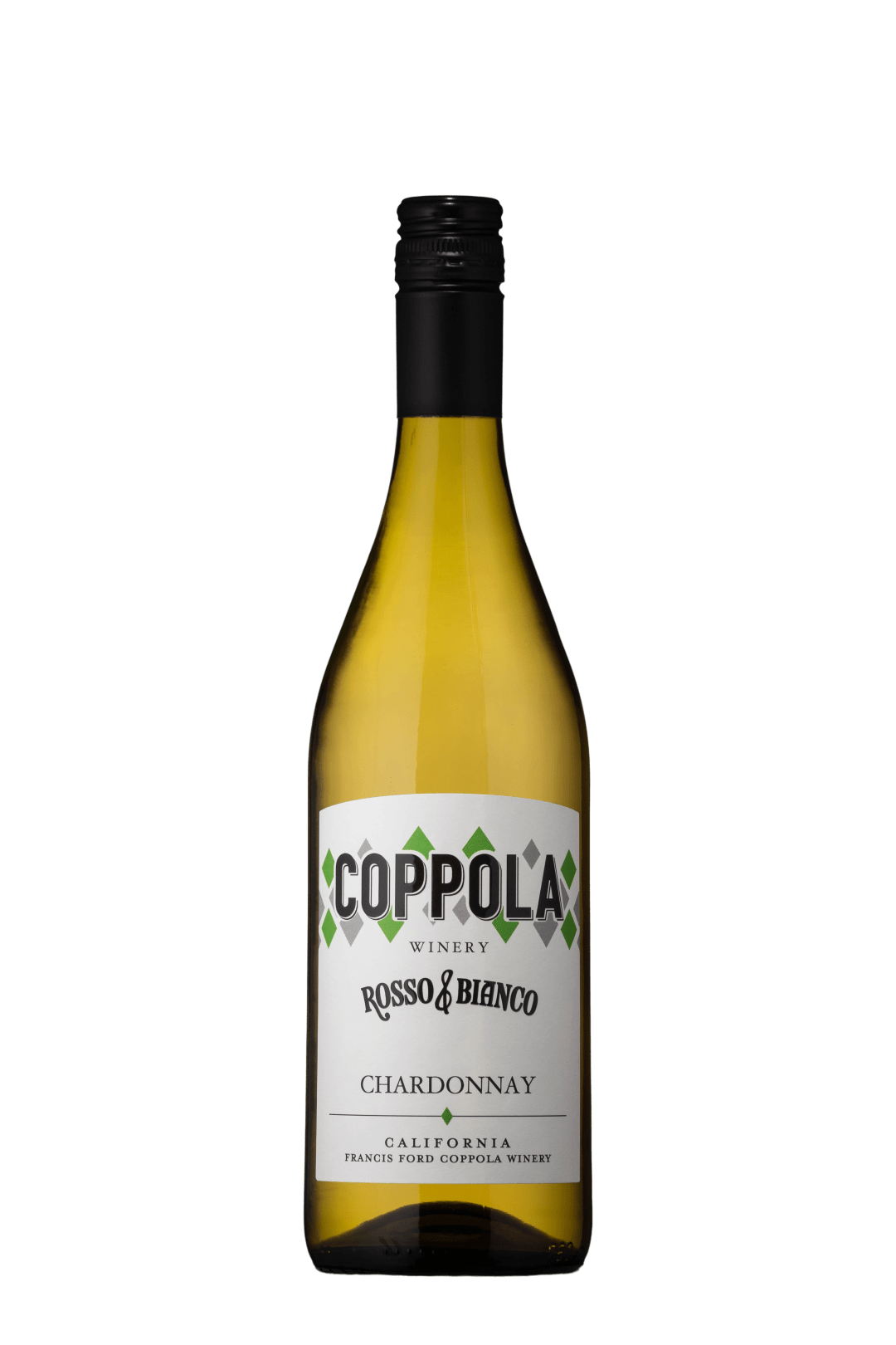 Coppola Rosso and Bianco Chardonnay White Wine, California, 750ml