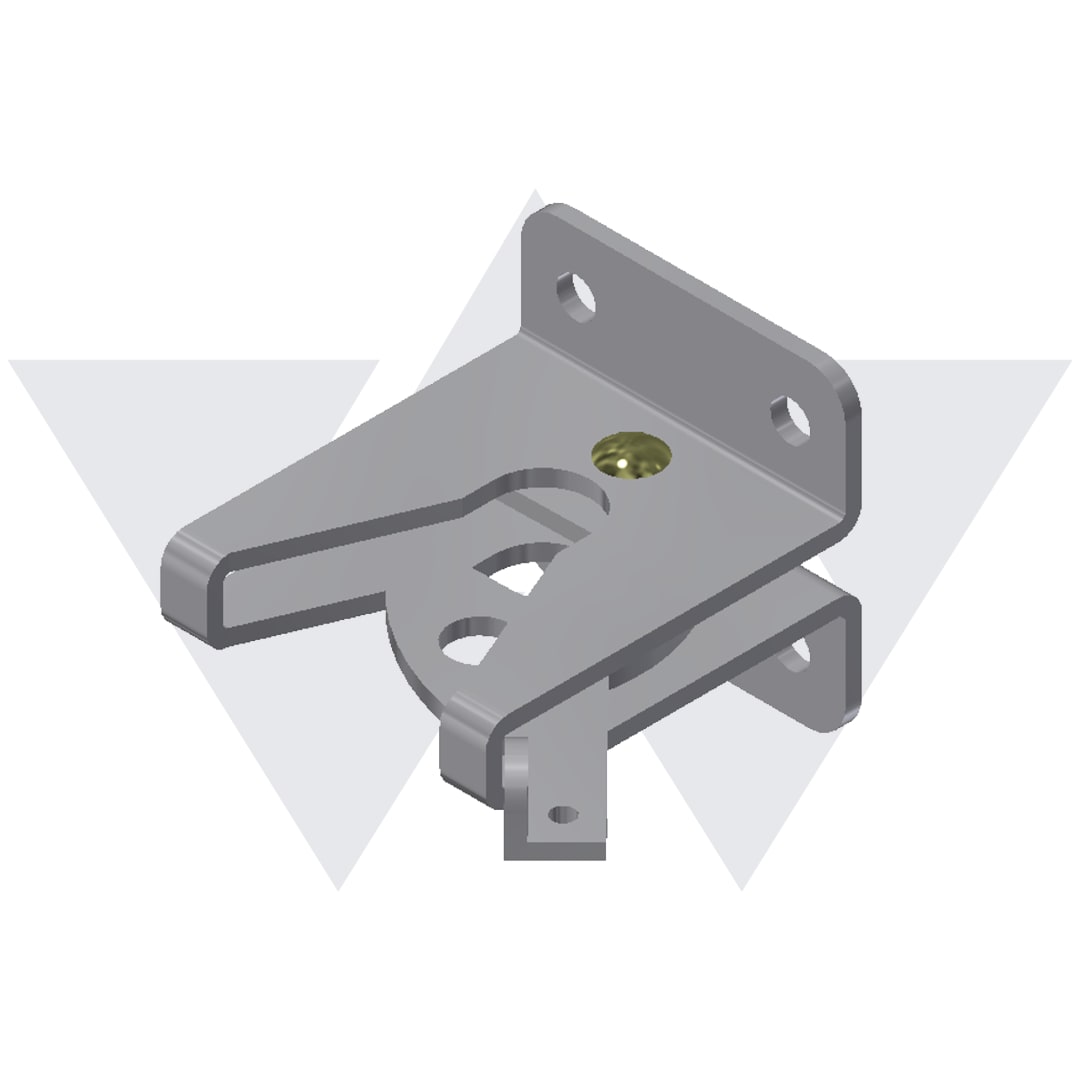 Gate Latch Milled