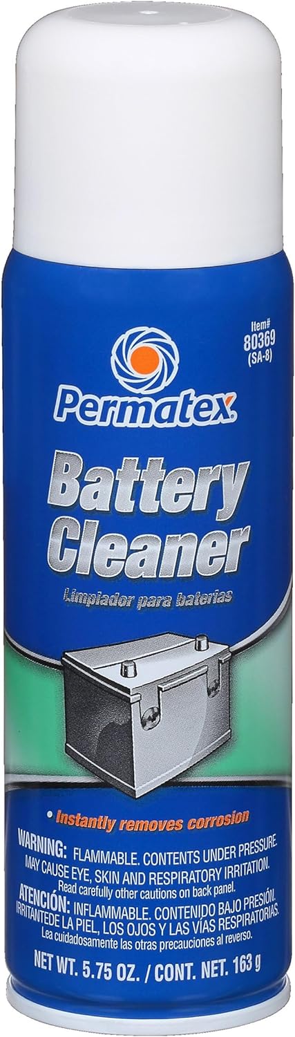 Permatex Battery Cleaner 5.75 OZ Spray Can