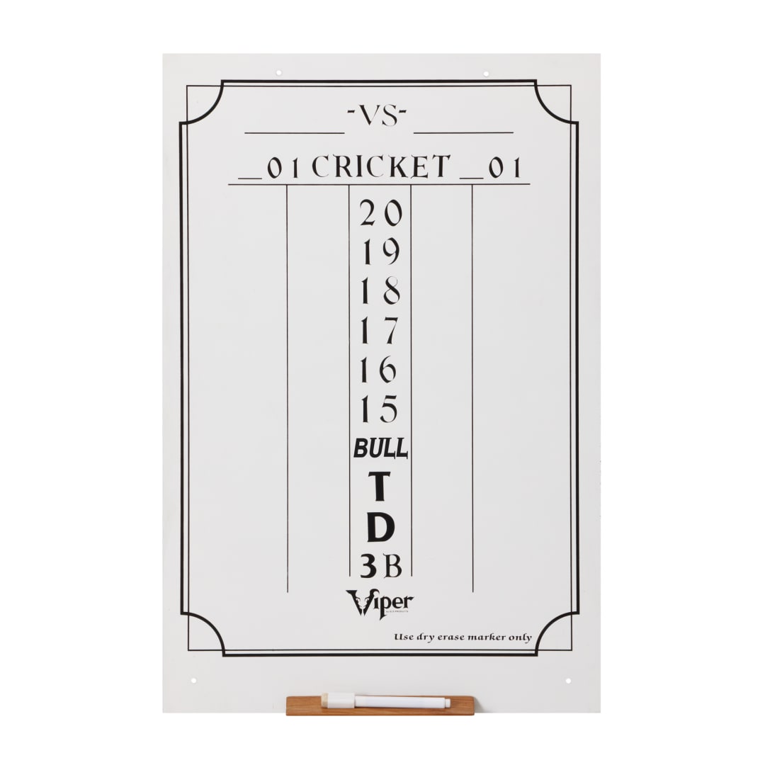 Viper Large Cricket Dry Erase Scoreboard