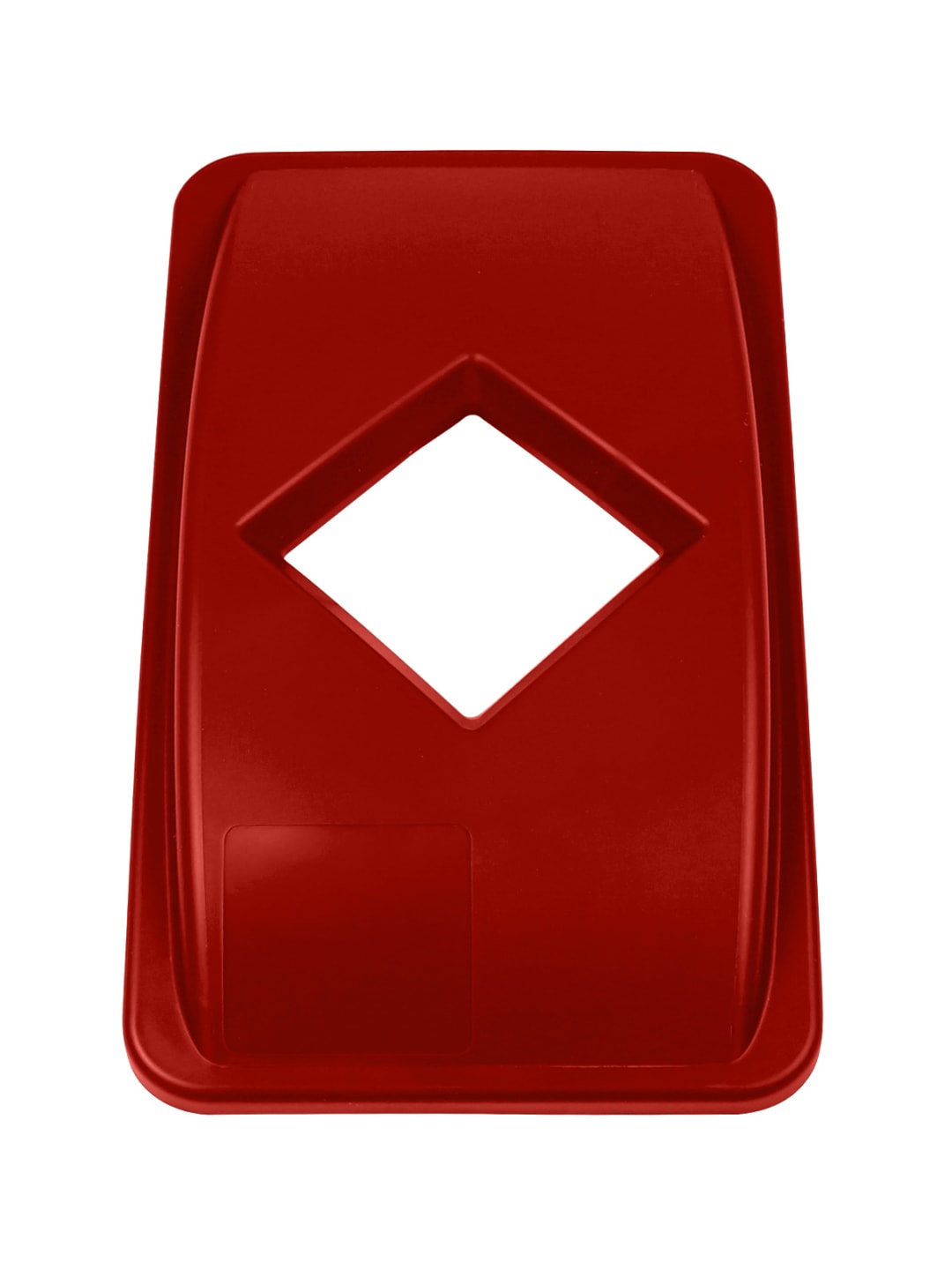WASTE WATCHER - Single - Lid - Diamond - Red