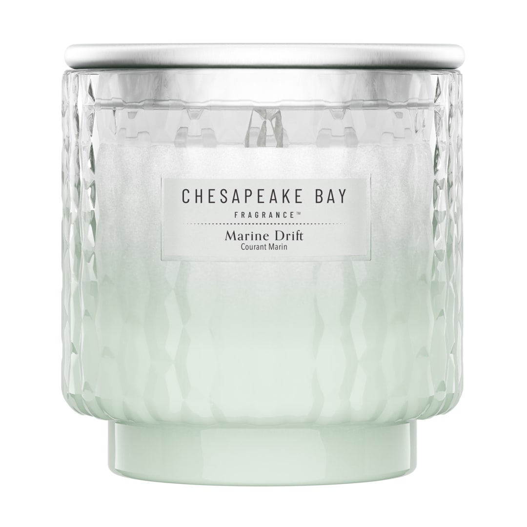Chesapeake Bay Vela perfumada | Vela grande | Marine Drift | Regalos perfectos para mujeres
