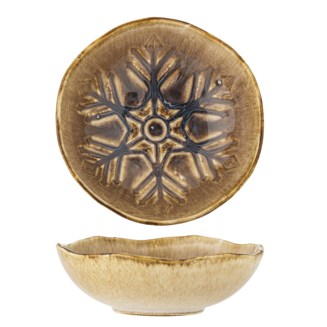 82061870 - Acco Bowl, Brown, Stoneware STOCK: 300