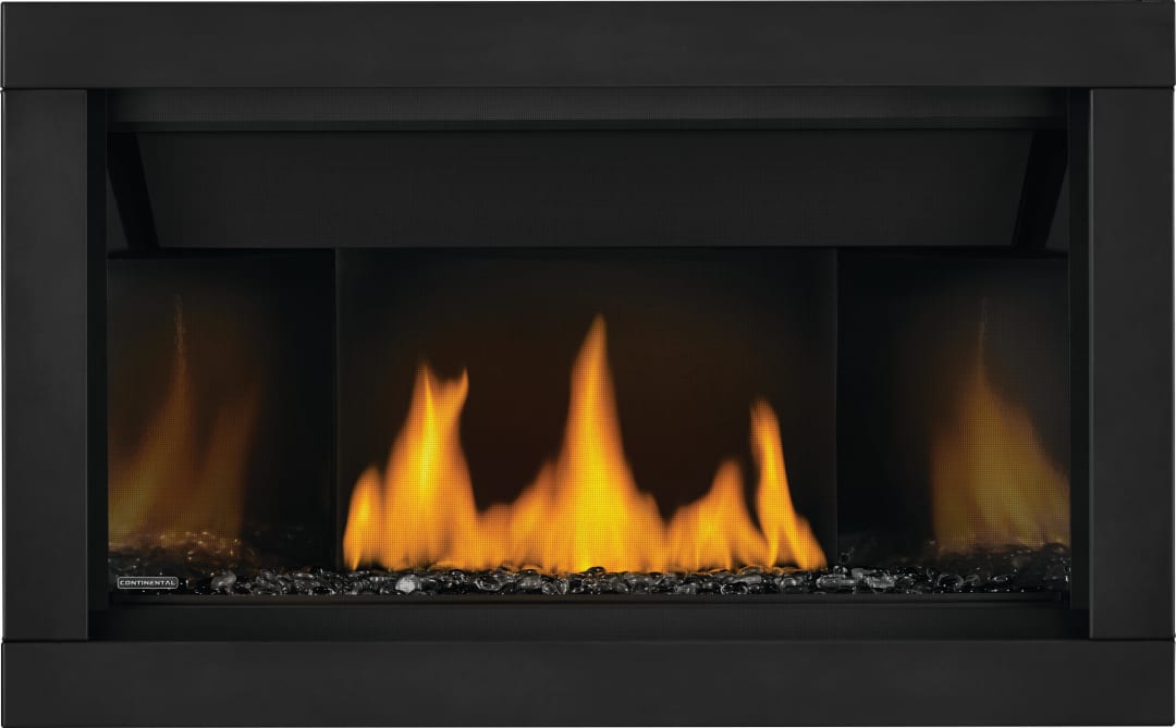 CBL36 Linéaire Évactuation Directe Foyer, Gaz Naturel, Allumage électronique alternatif