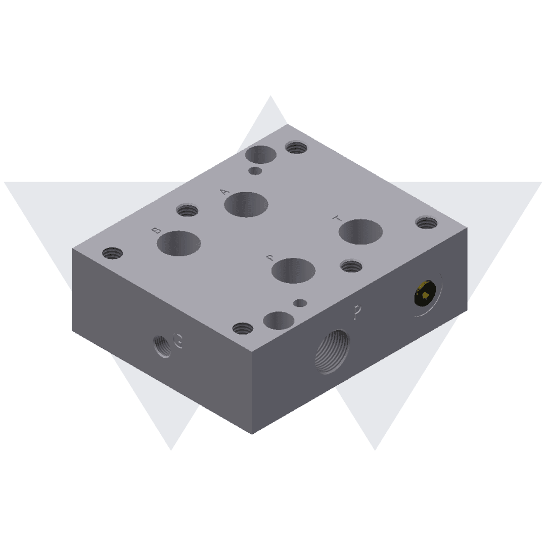 Wastequip® Sub-Plate 15HP Standard
