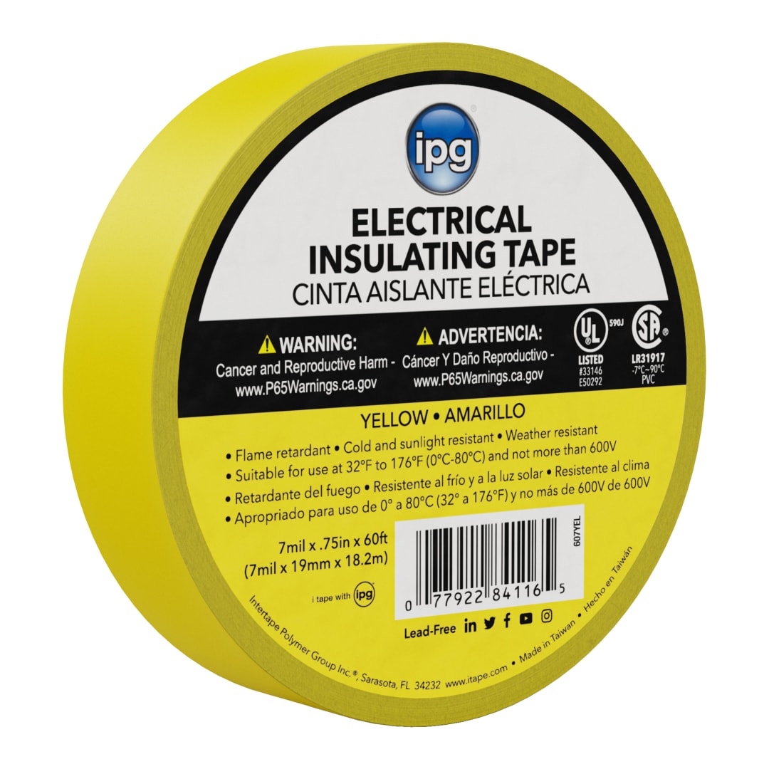CONSMR ELEC 7 Mil PVC Film with Rubber Adhesive *