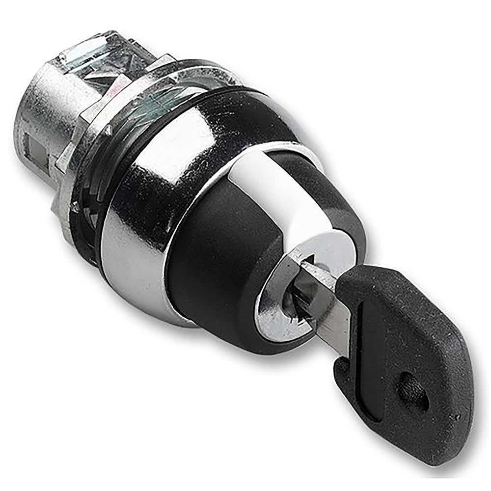 Galbreath™ Key Switch 22mm 3pos Momentary 4NO