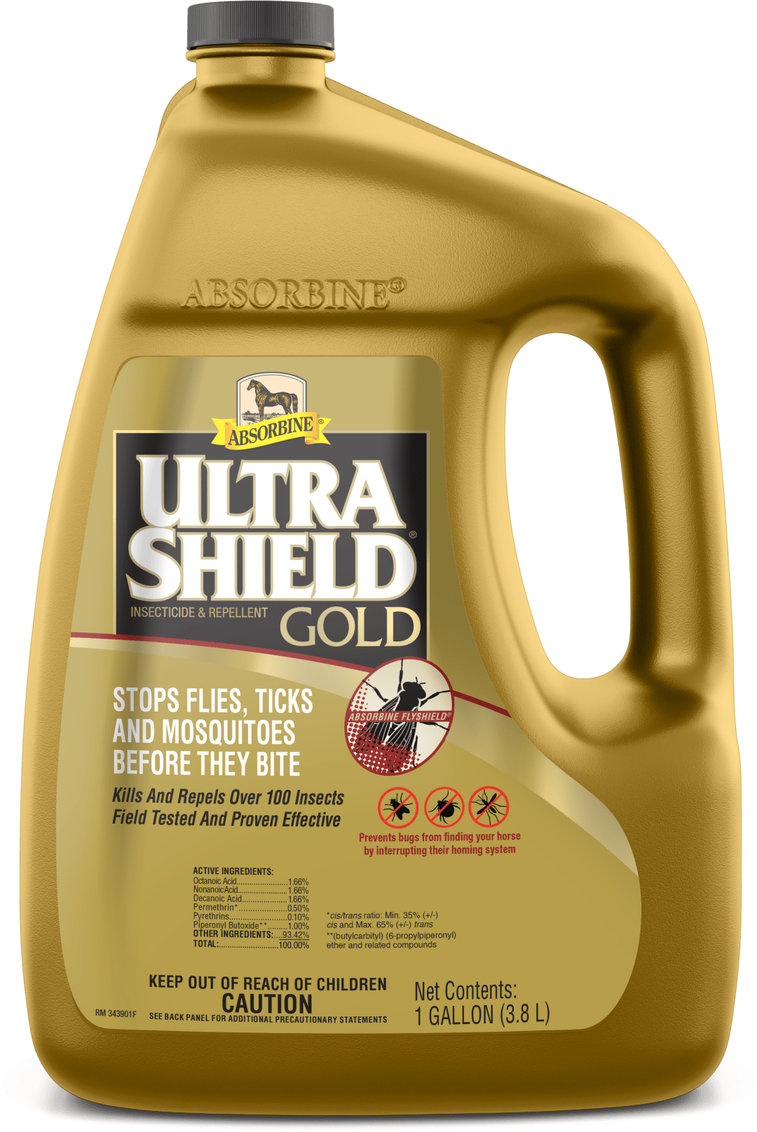 UltraShield® Gold Insecticide &amp; Repellent 128 fl oz Bottle