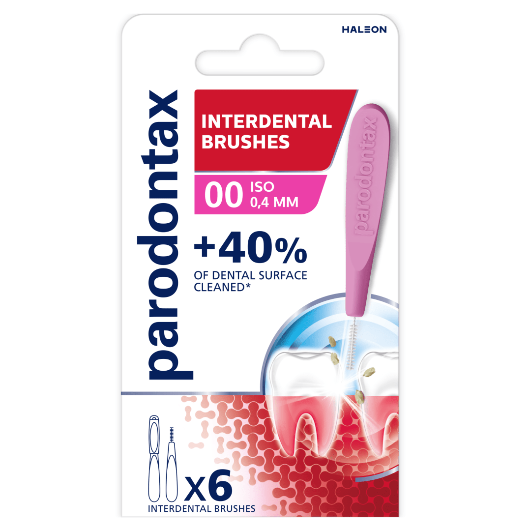 parodontax Interdentale Ragers 0,4mm iso 0 met dop 6 stuks