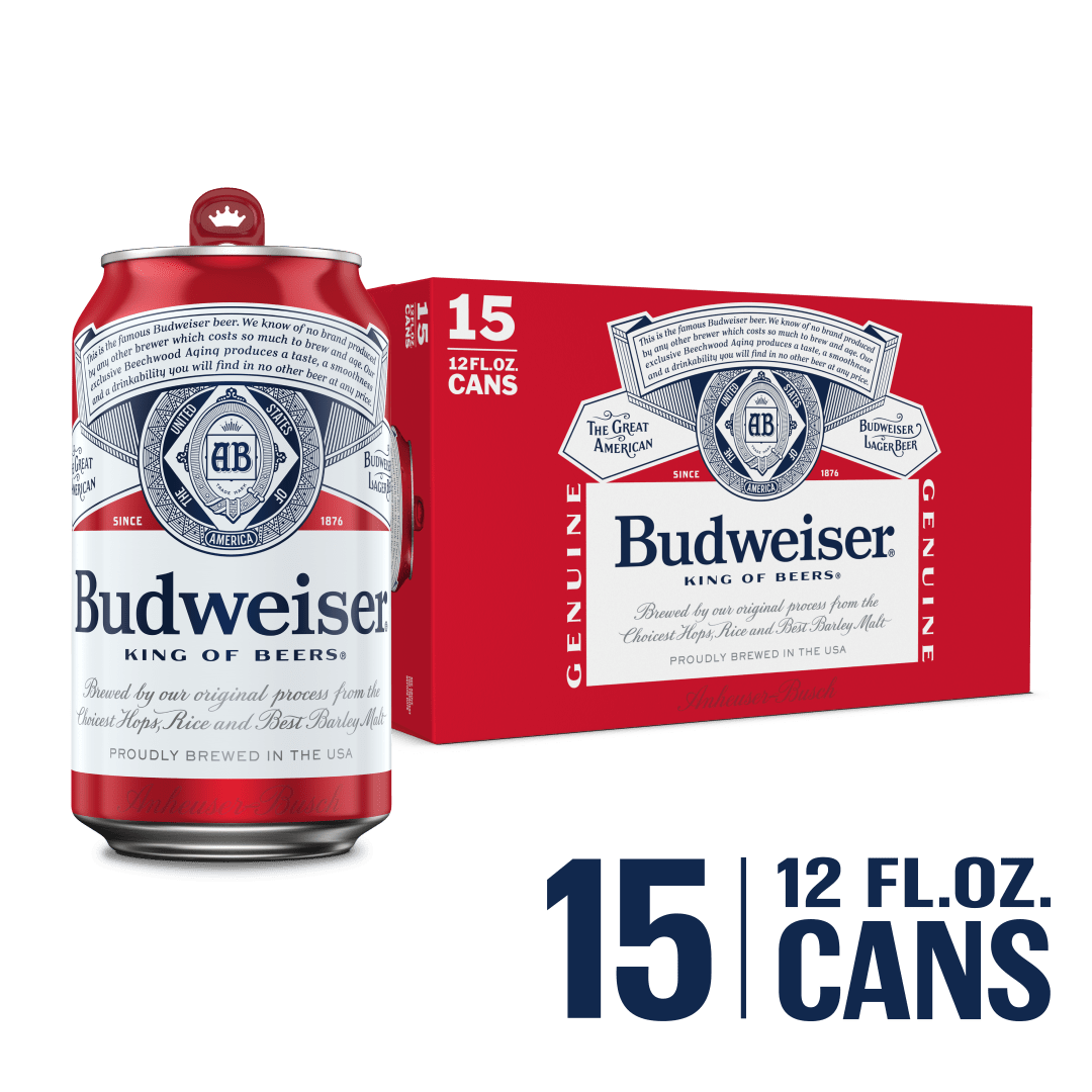 Budweiser 15 Pack  12 fl oz Cans