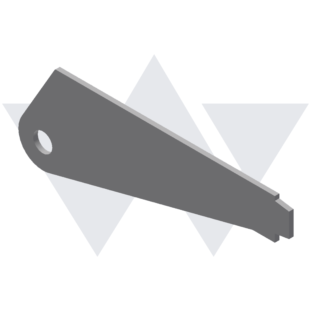 Wastequip® Wheel Bracket