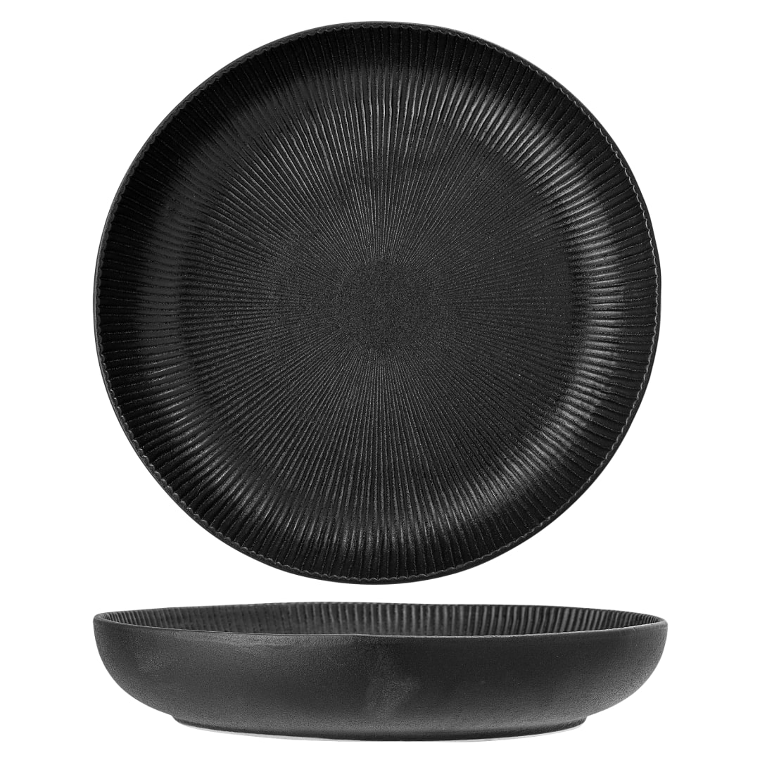 21255689 - Neri Bowl, Black, Stoneware STOCK: 300