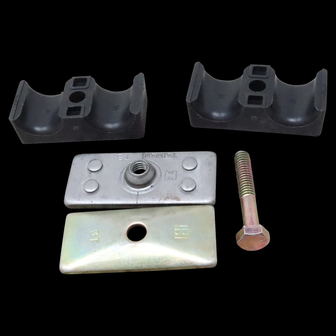 Galbreath™ Tubing Clamp, Dual 1/2"