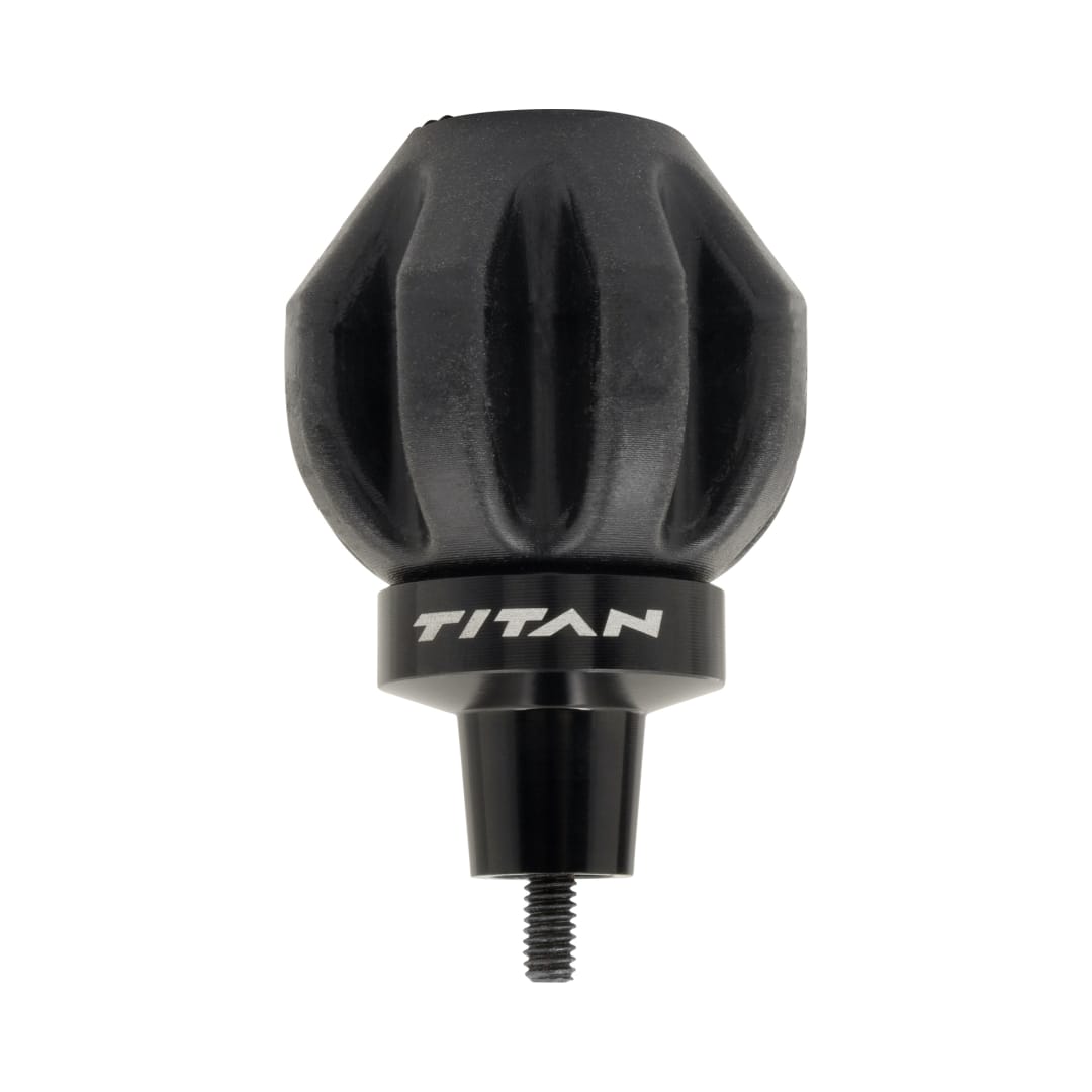 Titan™ Crossbow Bolt De-Cocking Head, Standard Arrow Threads, Black