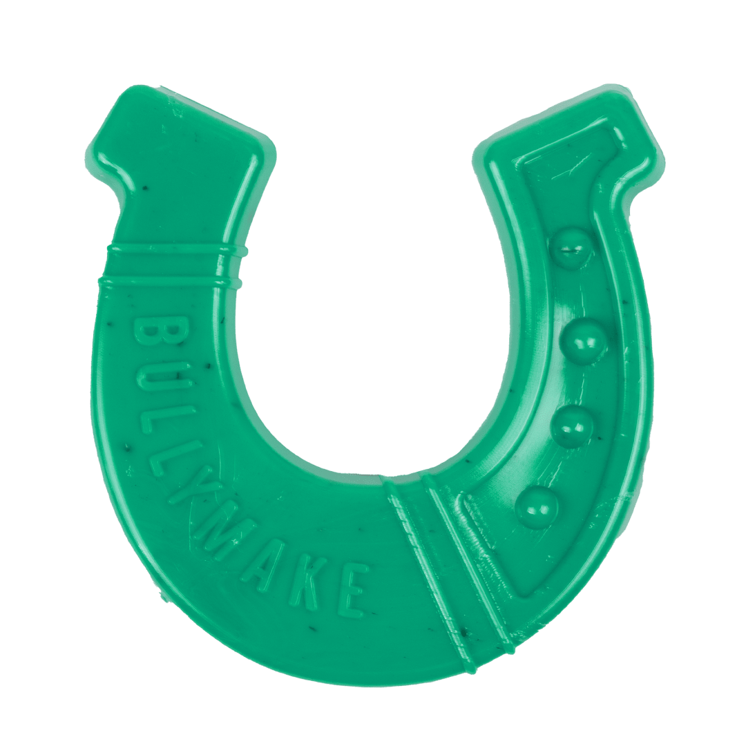 BULLYMAKE Tough Chew Green Horseshoe - Unflavored - 24ct Ecomm