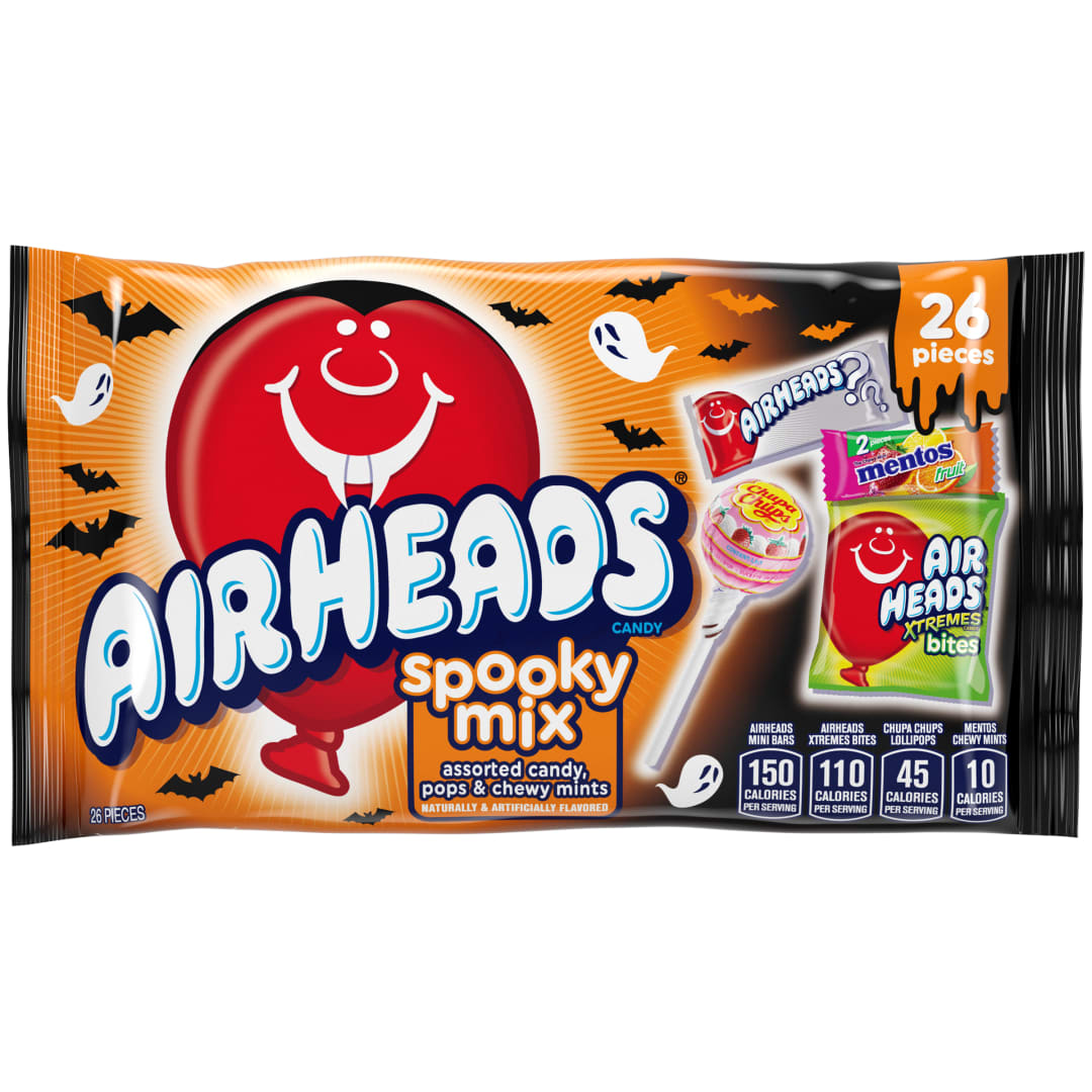Airheads Multi-Brand Halloween Spooky Mix 26 ct Laydown Bag
