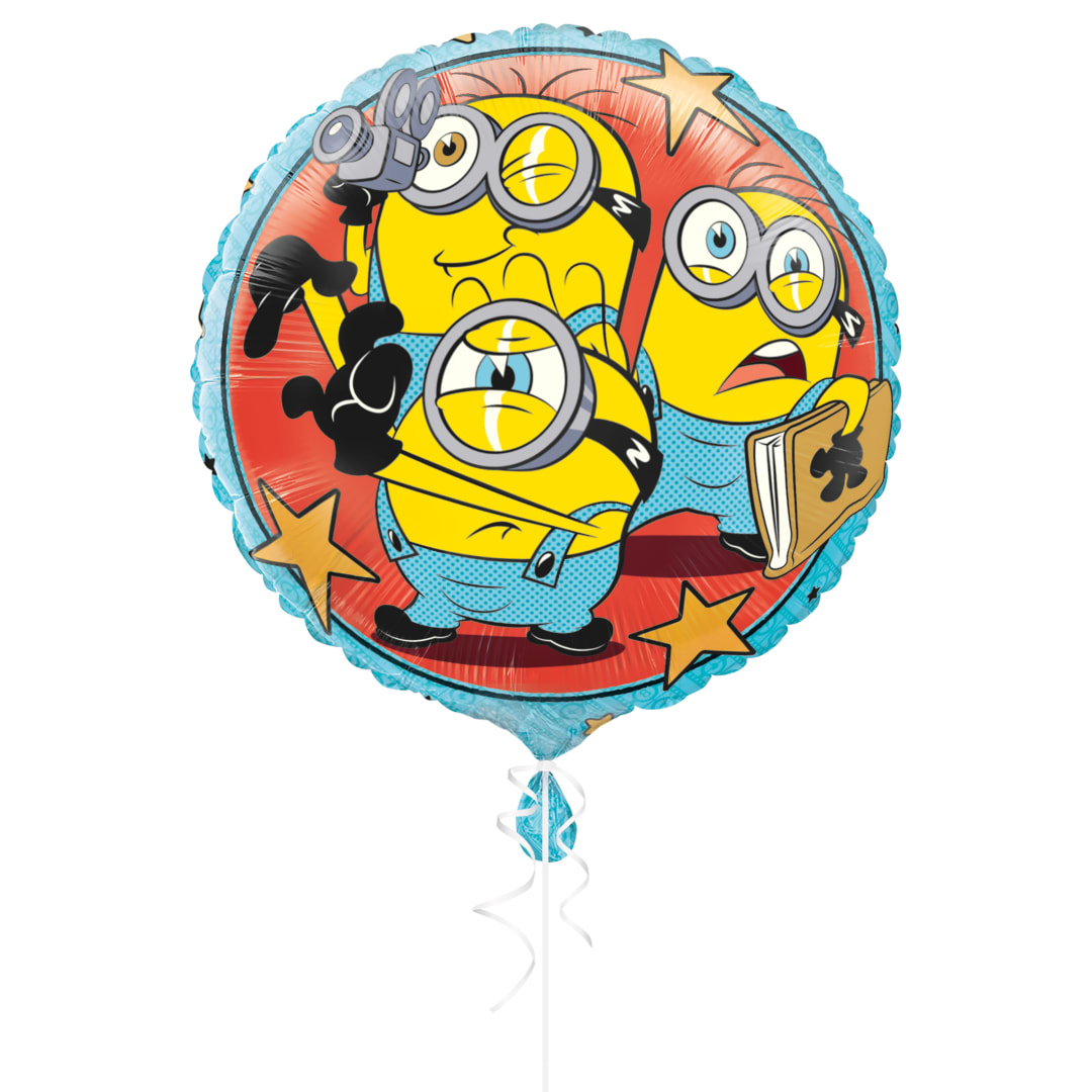 Minions 3 Round 18" Foil Balloon - Packaged