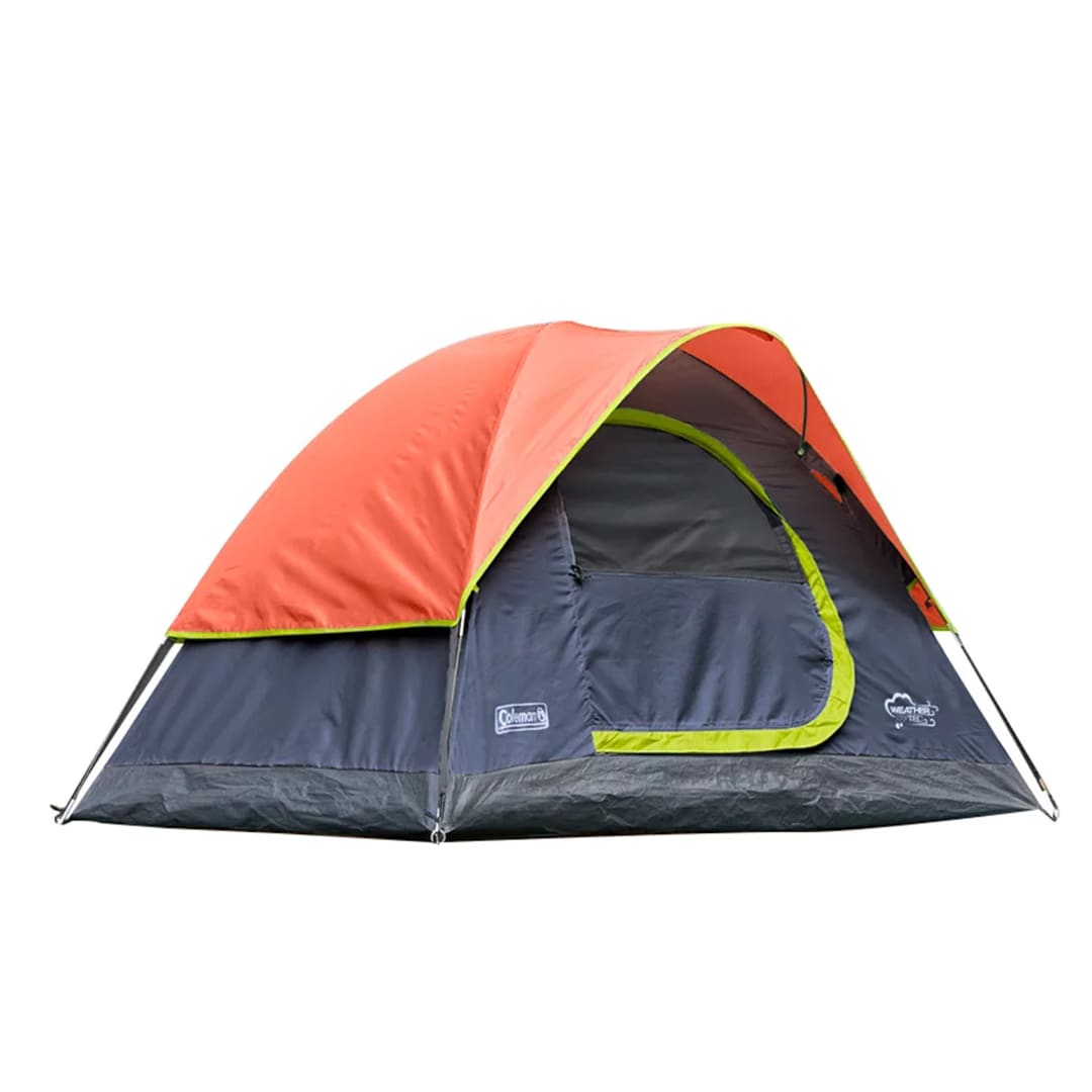 Coleman® Casa de Campaña Tulum 2 Personas, Tienda de Campaña Domo, WeatherTec™ + UVGuard™ SPF51, Resistente Viento 56 km/h, Camping