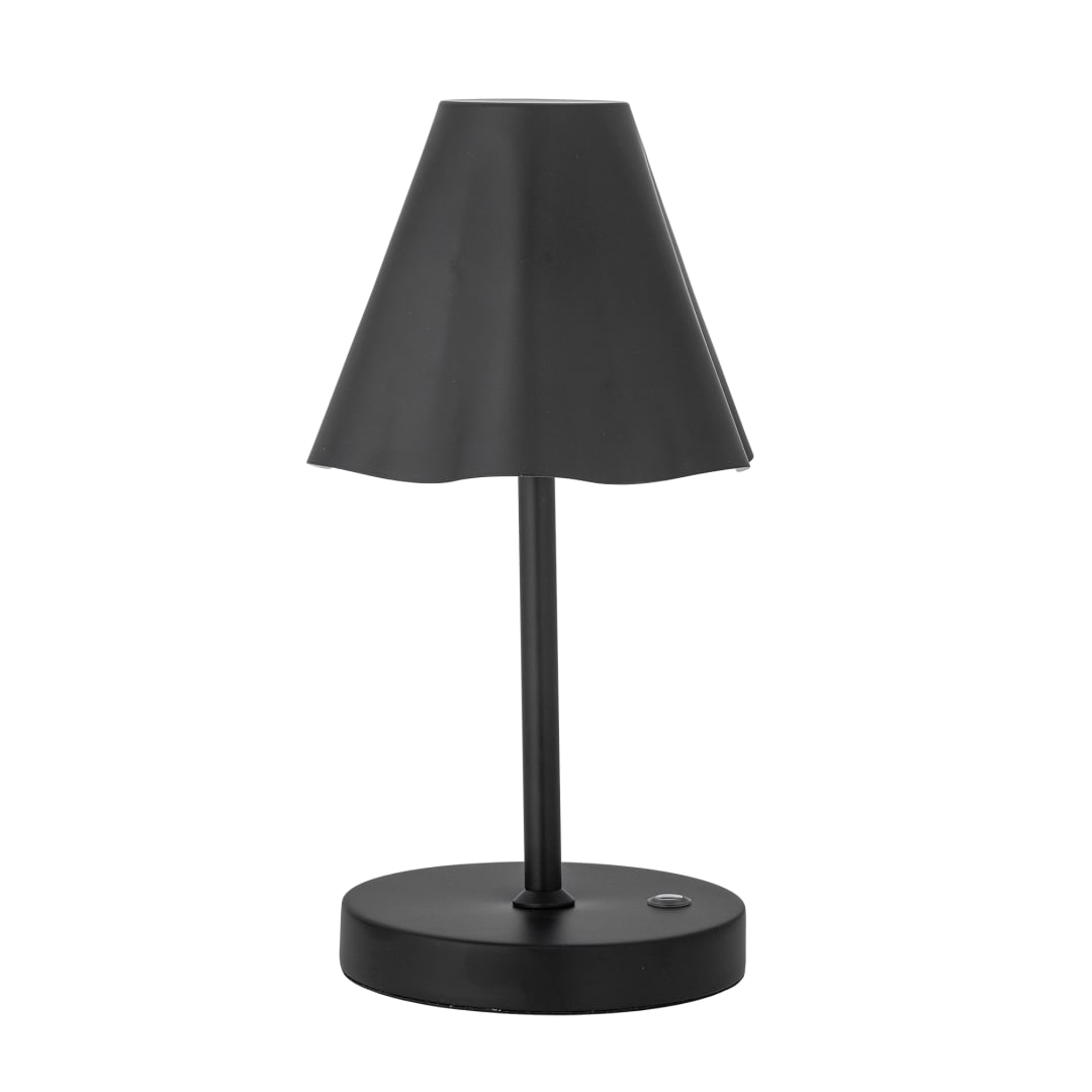 82068316 - Lianna Portable Lampe, Rechargeable, Black, Iron STOCK: 9