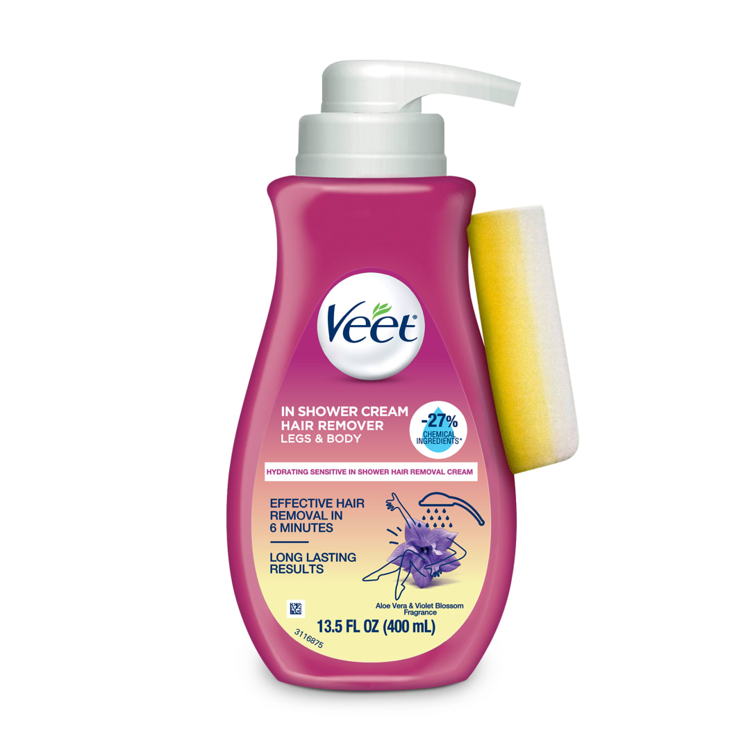VEET® Botanic Inspirations® In Shower Cream - Legs & Body 4/13.5 oz.