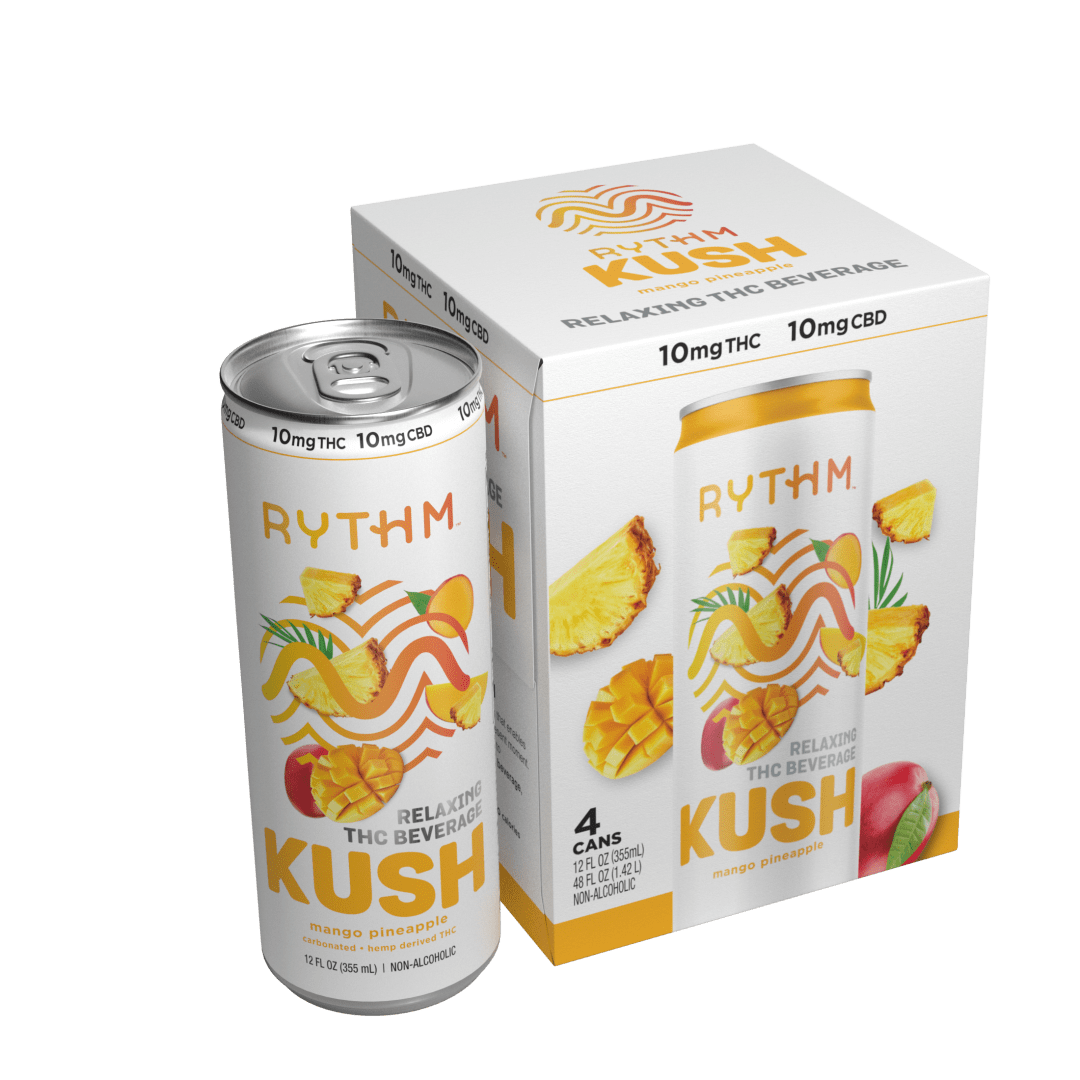 Rythm Thc Kush 10MG 1S Can 6/4PK 12Z