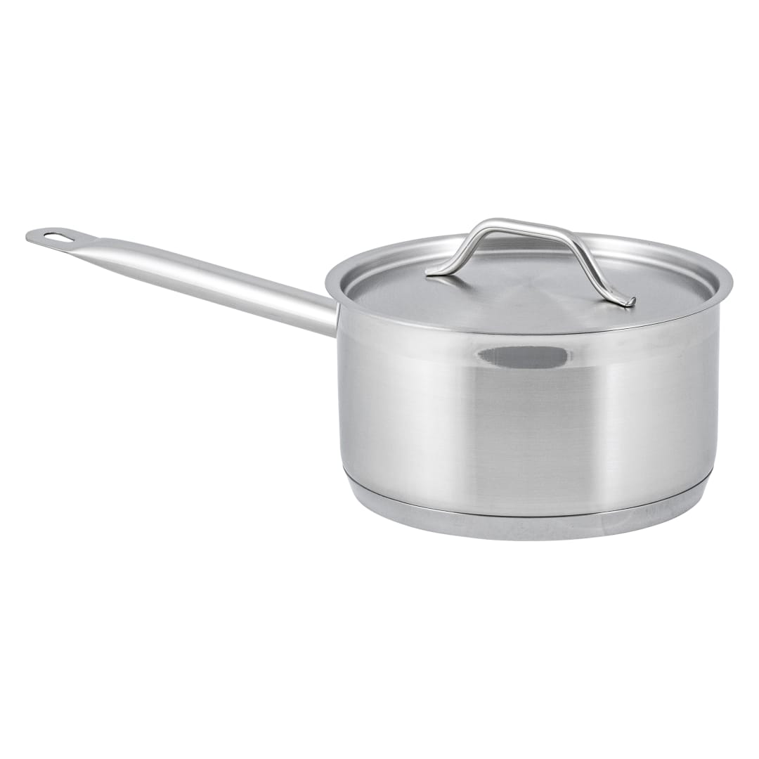 SPS-35 - SAUCE PAN S/S 3.5 QT W/COVER