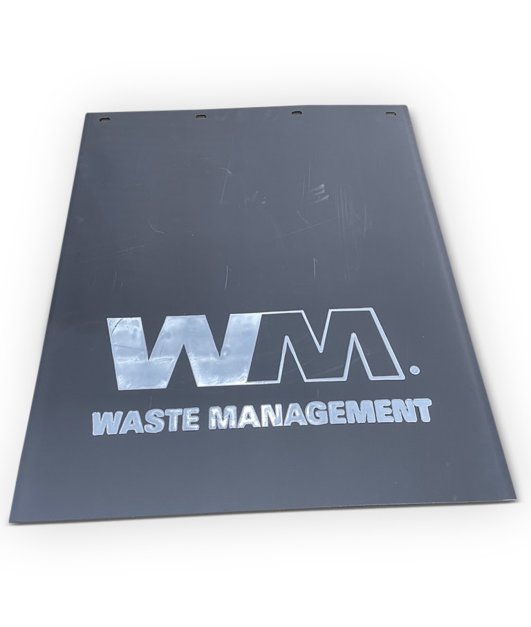 24 X 30 Poly Mudflap - WM Logo