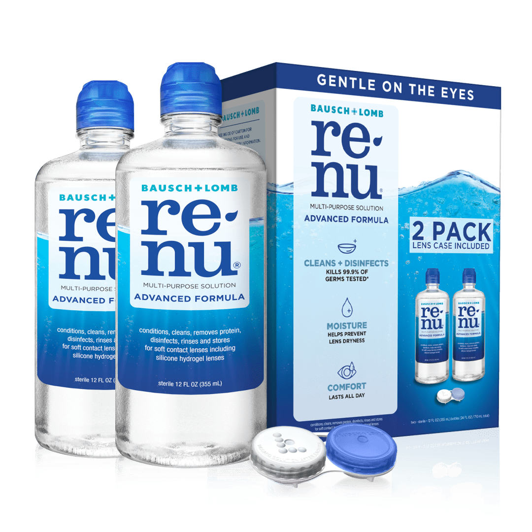 renu Advanced Formula multi-purpose solution 2 x 12 fl oz (355 mL)