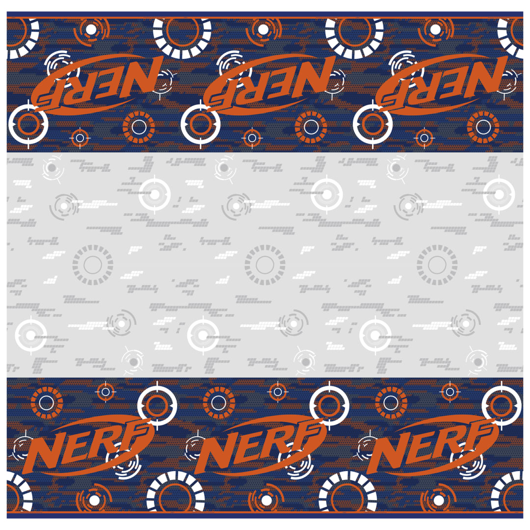 Nerf Rectangular Plastic Table Cover, 54" x 84"