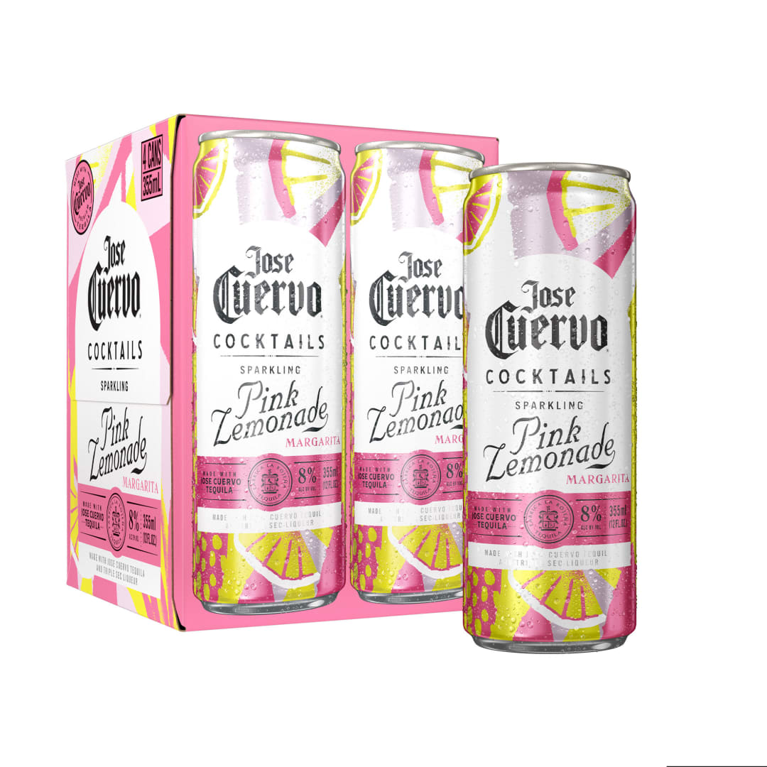 Jose Cuervo Sparkling Margarita Pink Lemonade