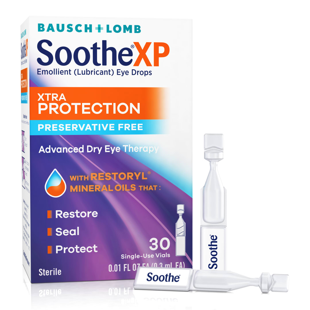Soothe XP Preservative-Free Lubricant Eye Drops 30 ct 0.01 fl oz EA (0.3 mL EA)