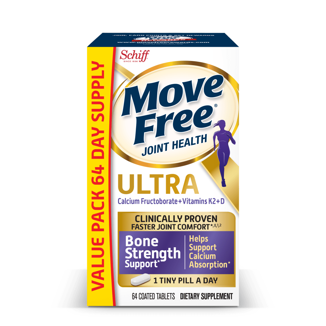 MOVE FREE® Ultra Bone Strength Support - Capsule 12/64 ct.