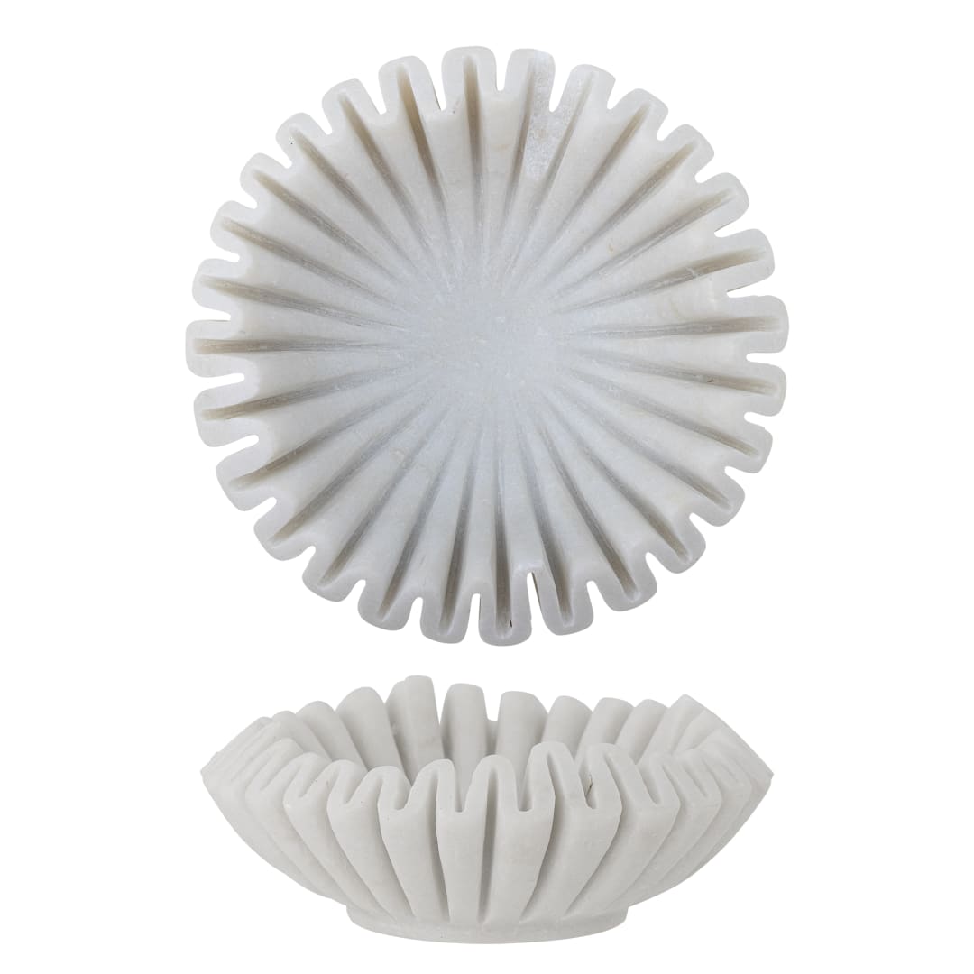 82068092 - Harmonia Bowl, White, Marble STOCK: 300