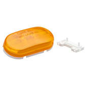 Grote 2-Bulb No-Splice Clearance Marker Lamp Yellow