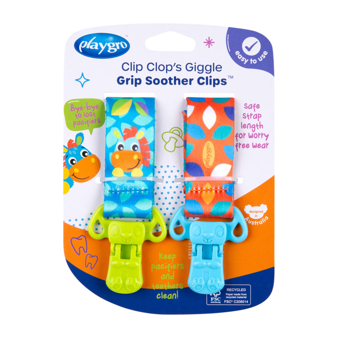 Clip Clop's Giggle Soother Clips