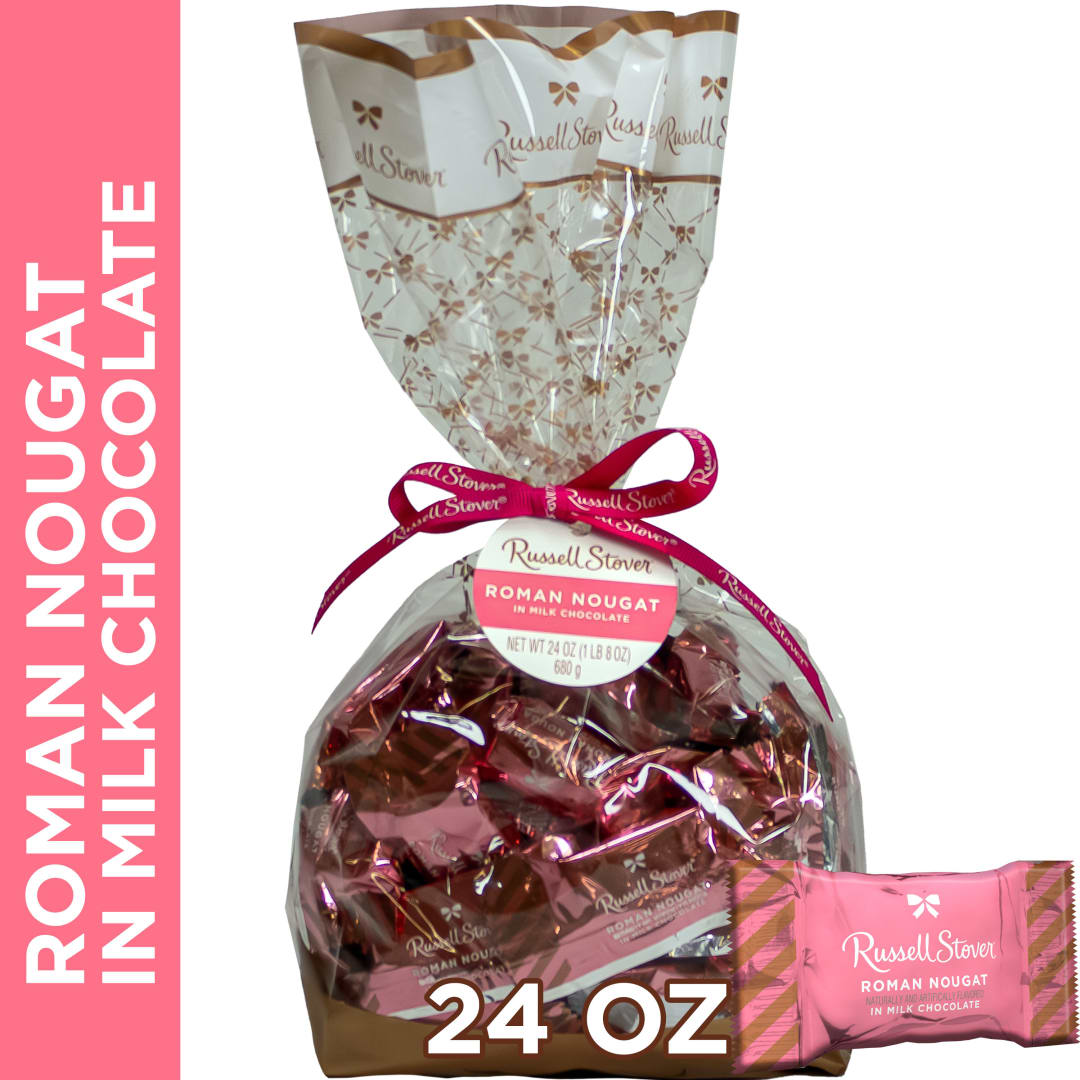 RUSSELL STOVER Milk Chocolate Maple Nut Créme Candy Gift Bag, 24 oz.