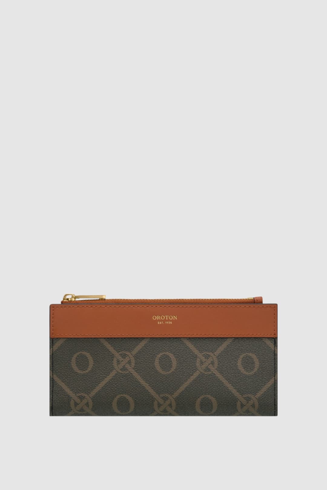 Harvey Signature Slim Zip Wallet