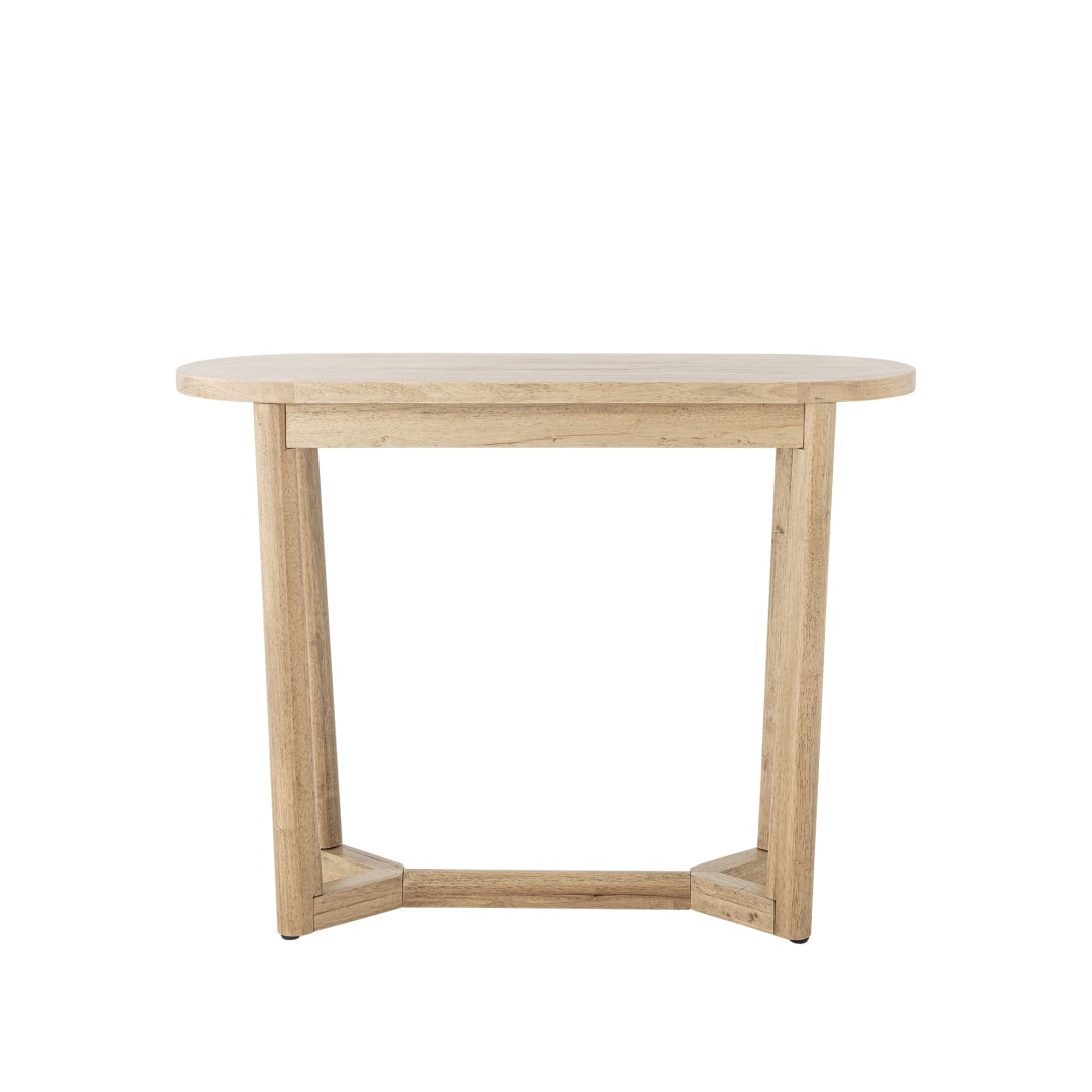82064655 - Serrone Console Table, Nature, Rubberwood STOCK: 90