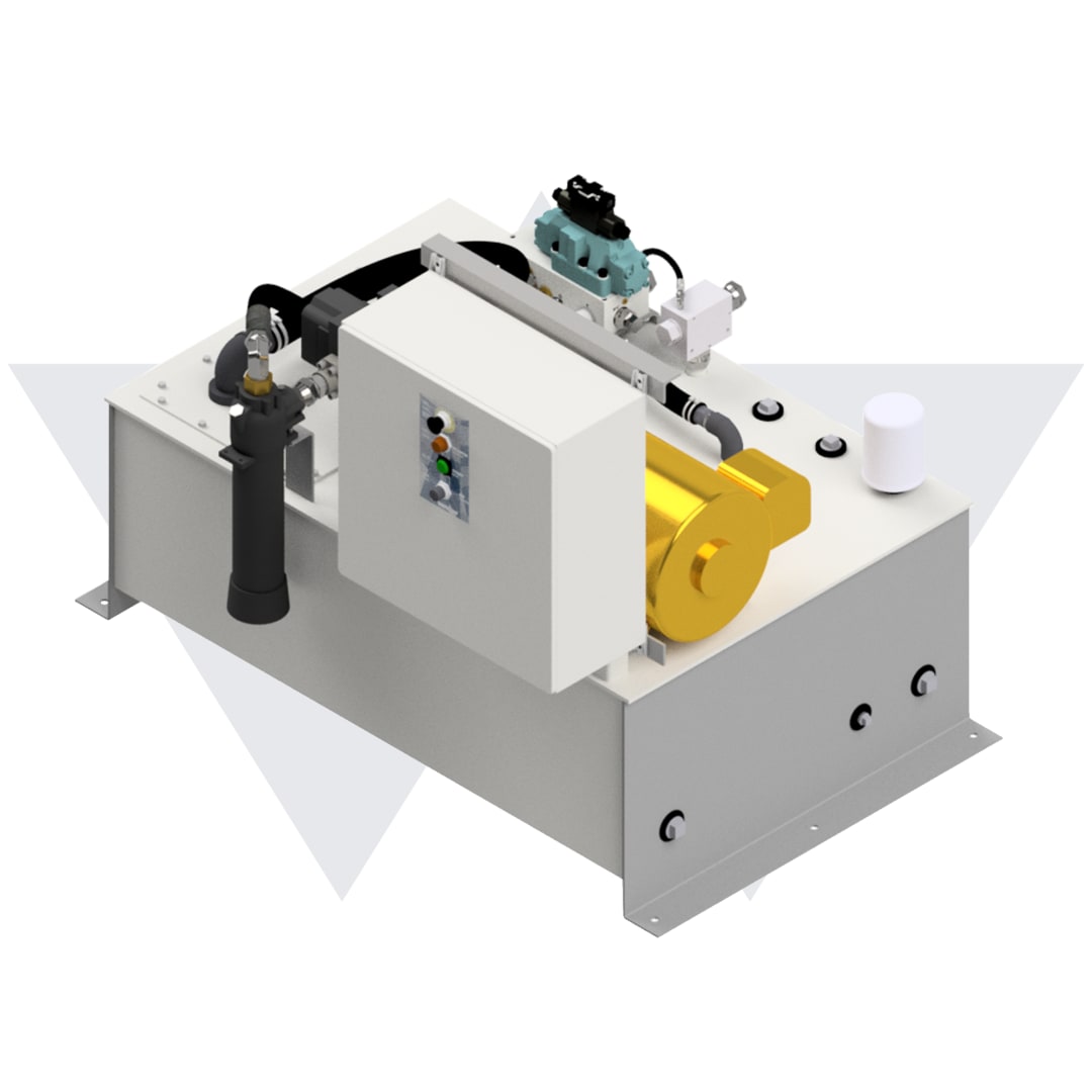 Wastequip® 30HP/3PH 150 GAL Power Unit for 645XHD-D