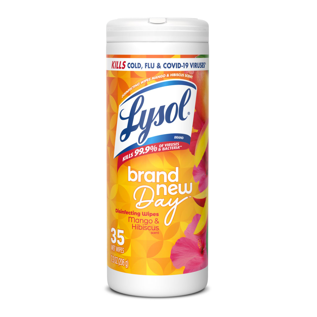 LYSOL® Disinfecting Wipes - Brand New Day 12/35 ct.