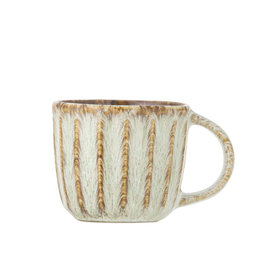 82068425 - Fleur Cup, Nature, Stoneware STOCK: 300
