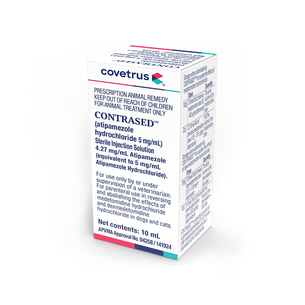Covetrus CONTRASED Atipamezole HCl 5mg/mL Injection for Dogs and Cats, 10mL, Sterile