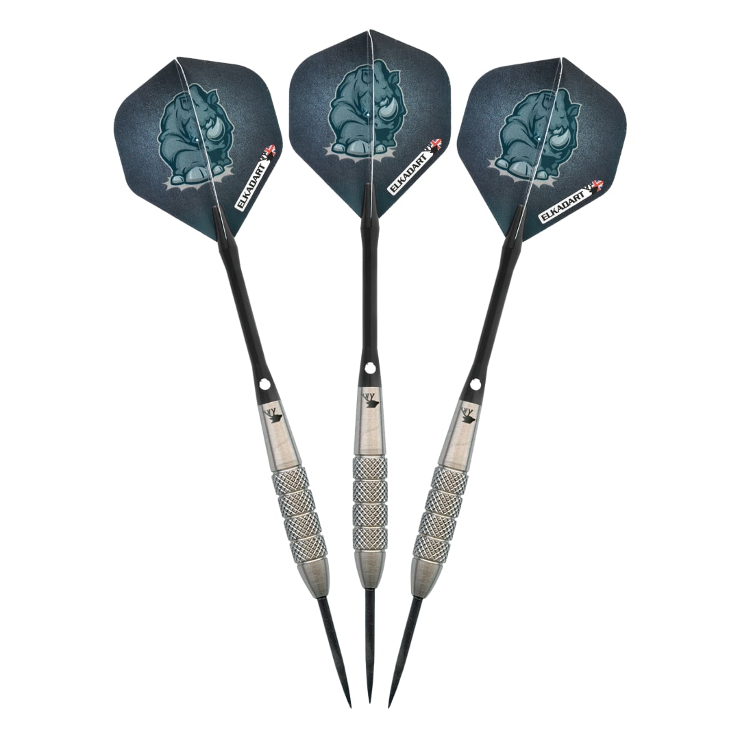 Elkadart Rhino 80% Tungsten Steel Tip Darts 27 Grams