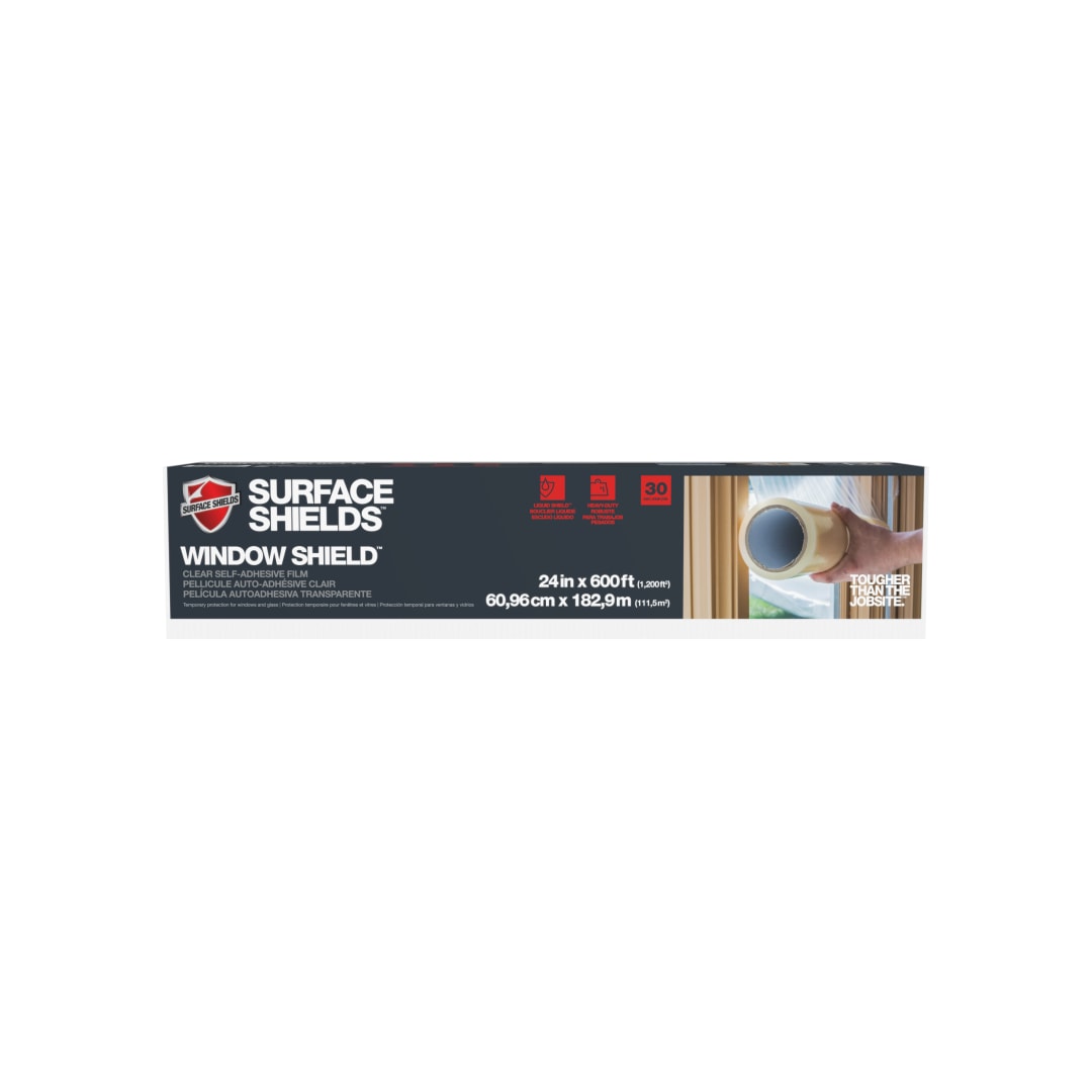 Window Shield™ Protection Film, 30-45day, Clear, 24" x 600'