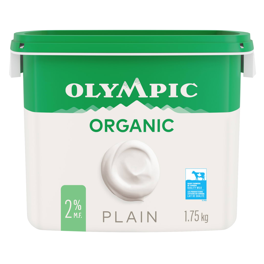 Olympic Organic Plain Yogurt 2%, 1.75KG