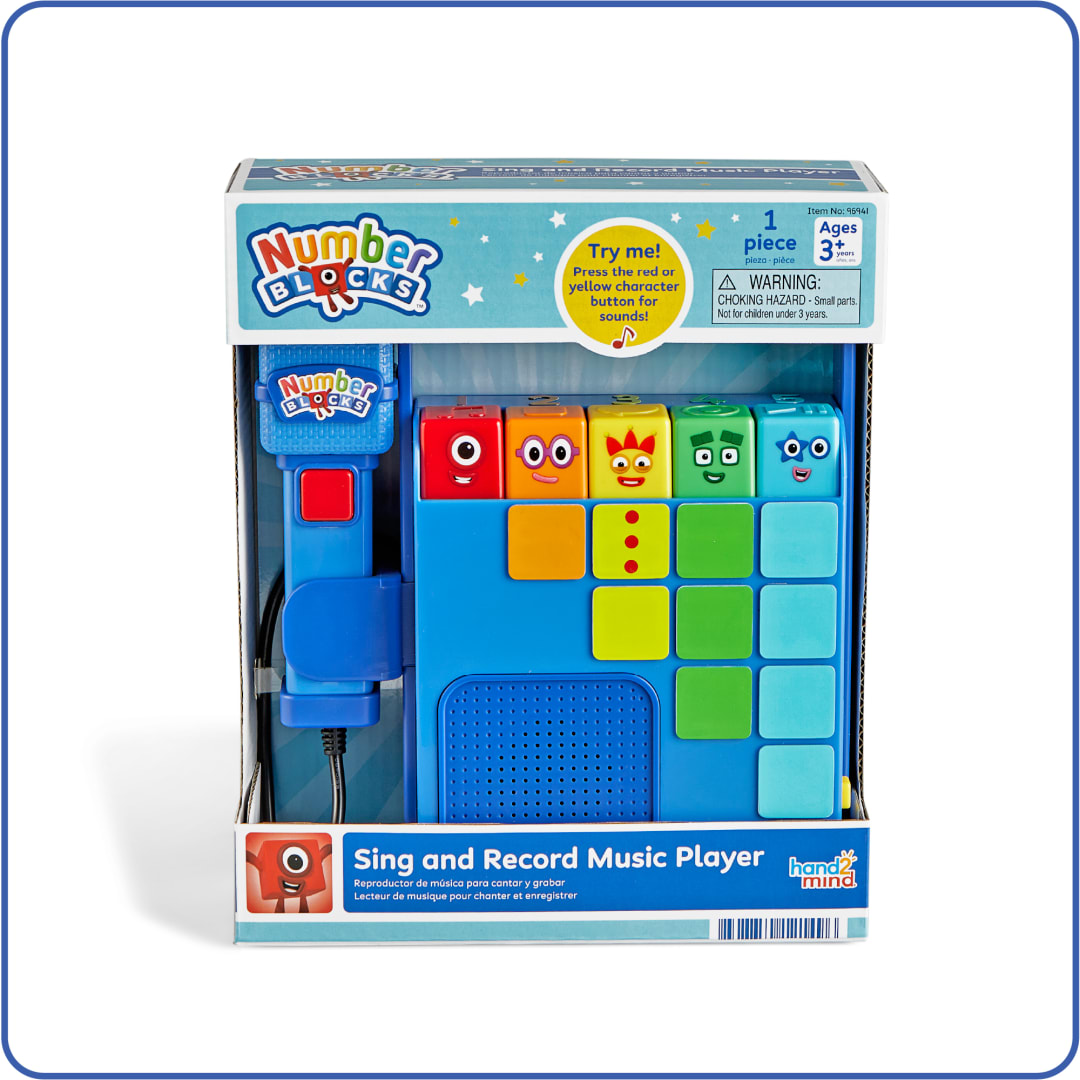 Numberblocks® Sing and Record Music Player
